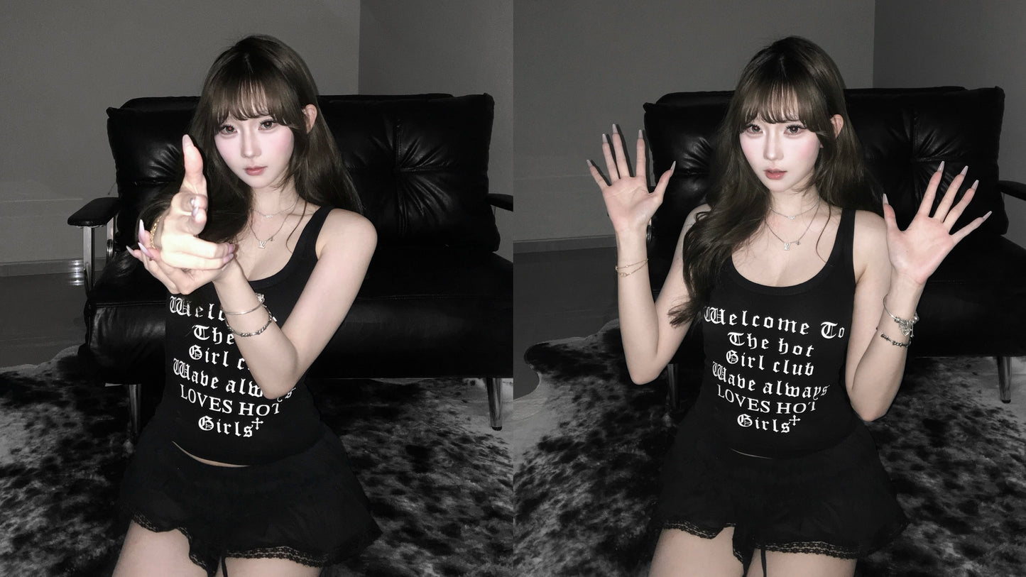 ‘Hot girl club’ tank top