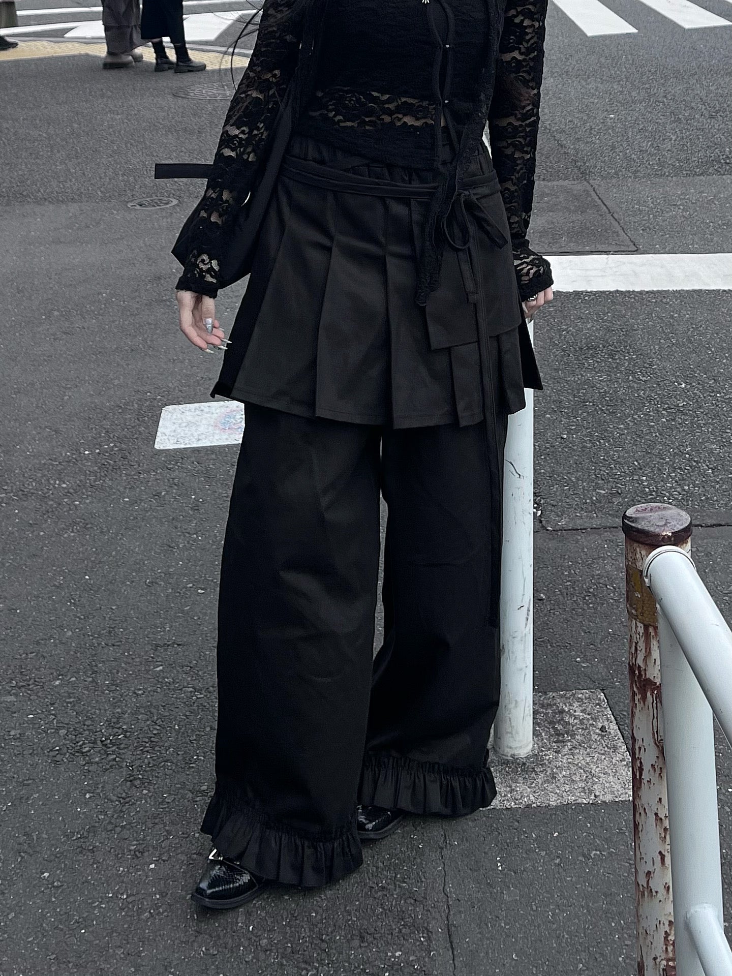 two way frill wrap skirt patns
