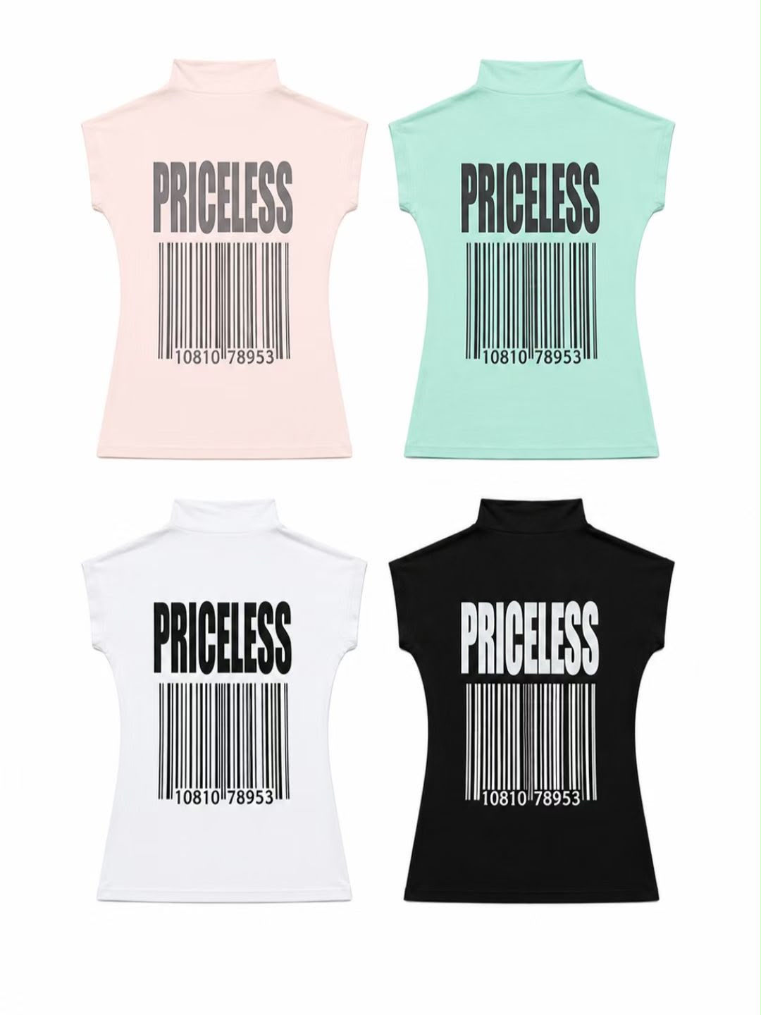Priceless barcode tee