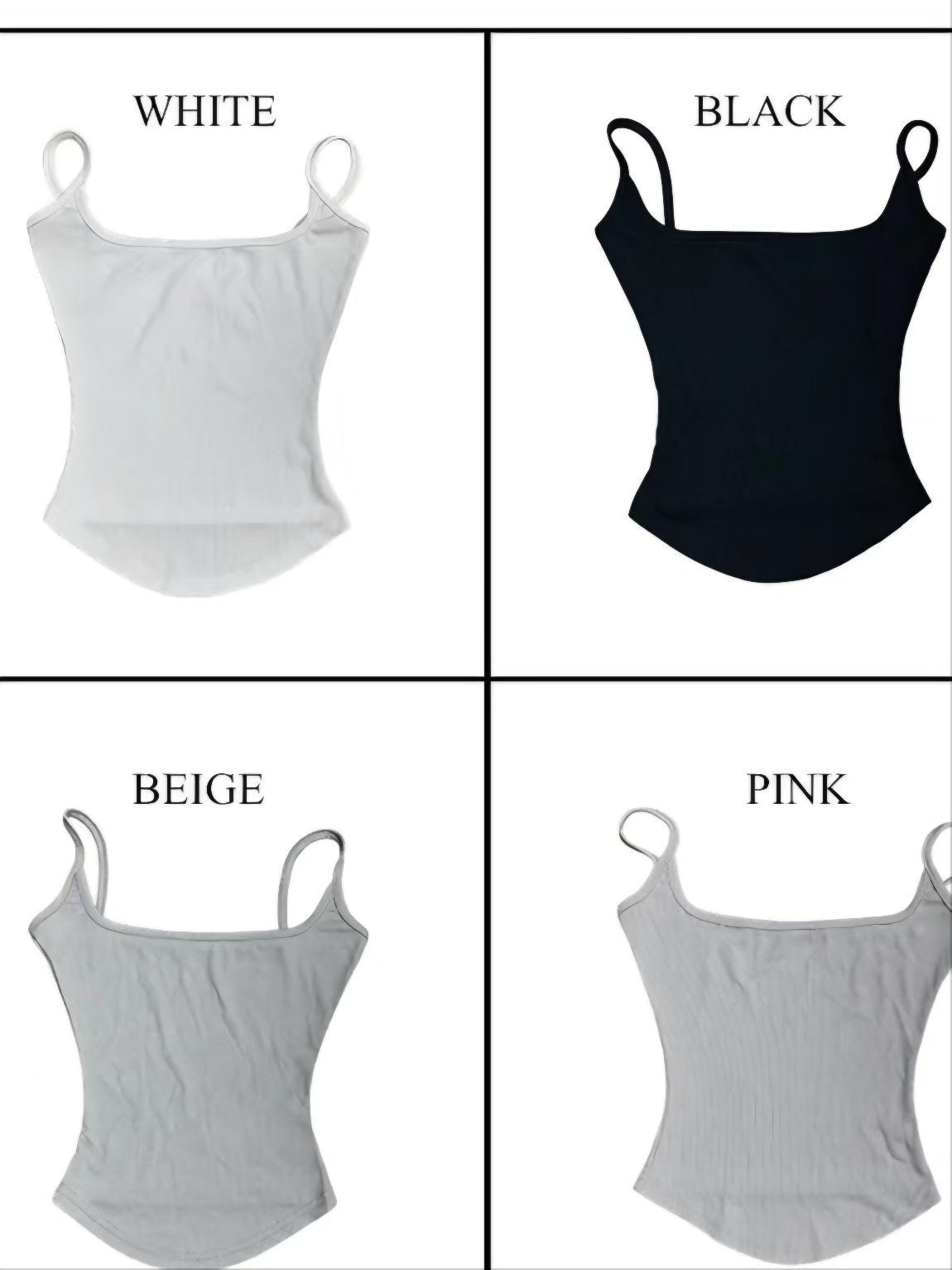 Everyday cropped tank top