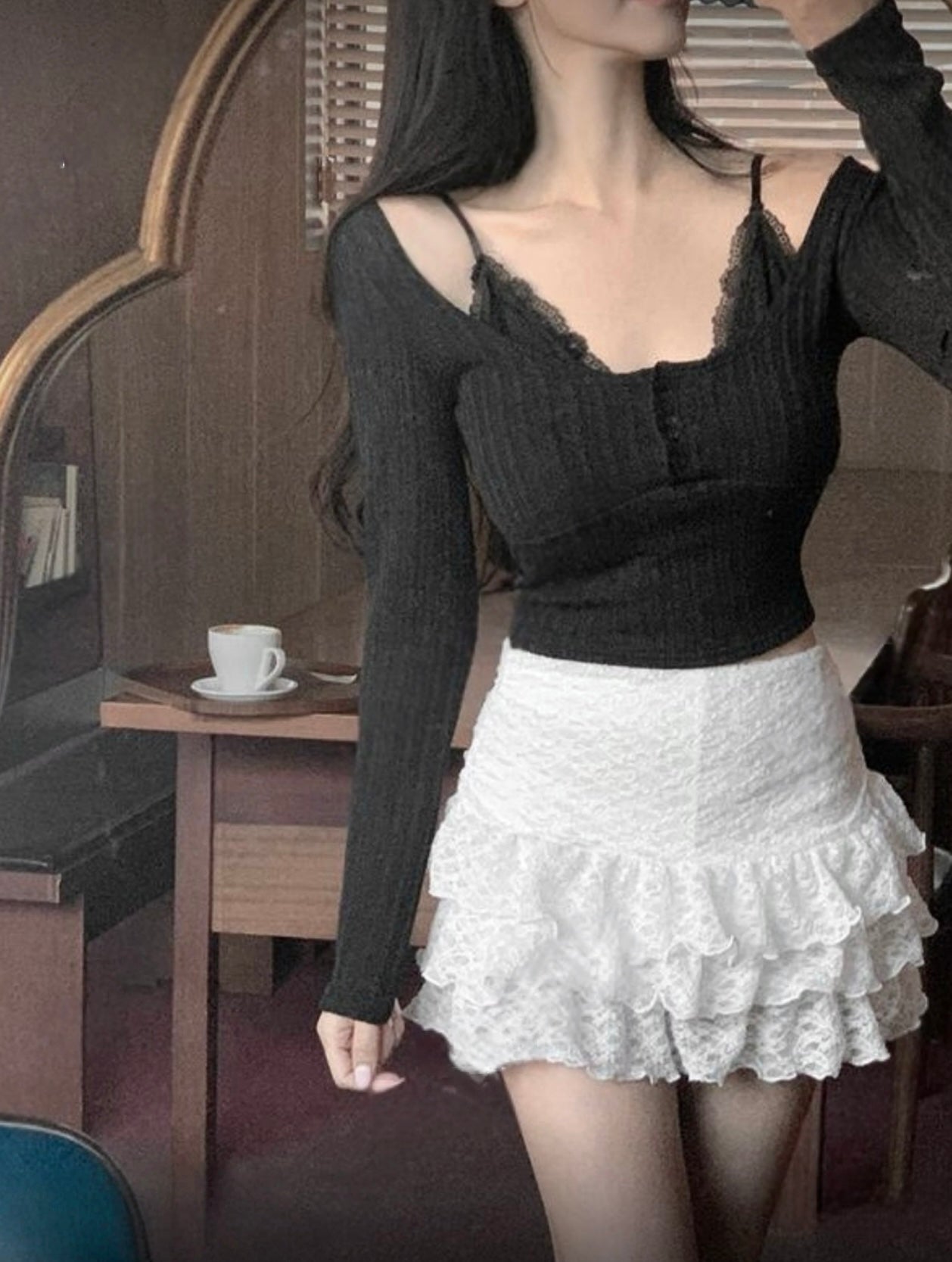 ‘MUAH’ two in one top
