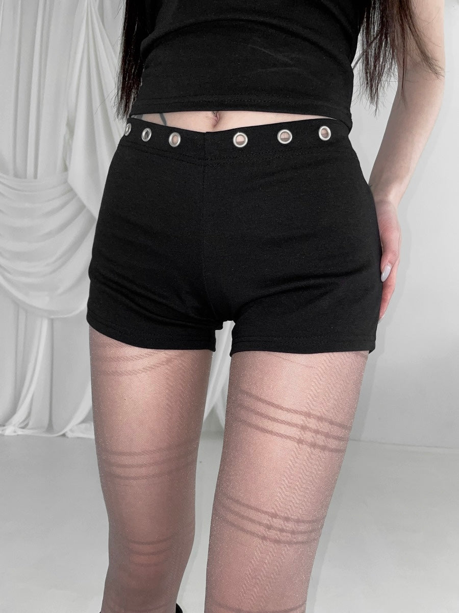 eyelet halter tank top