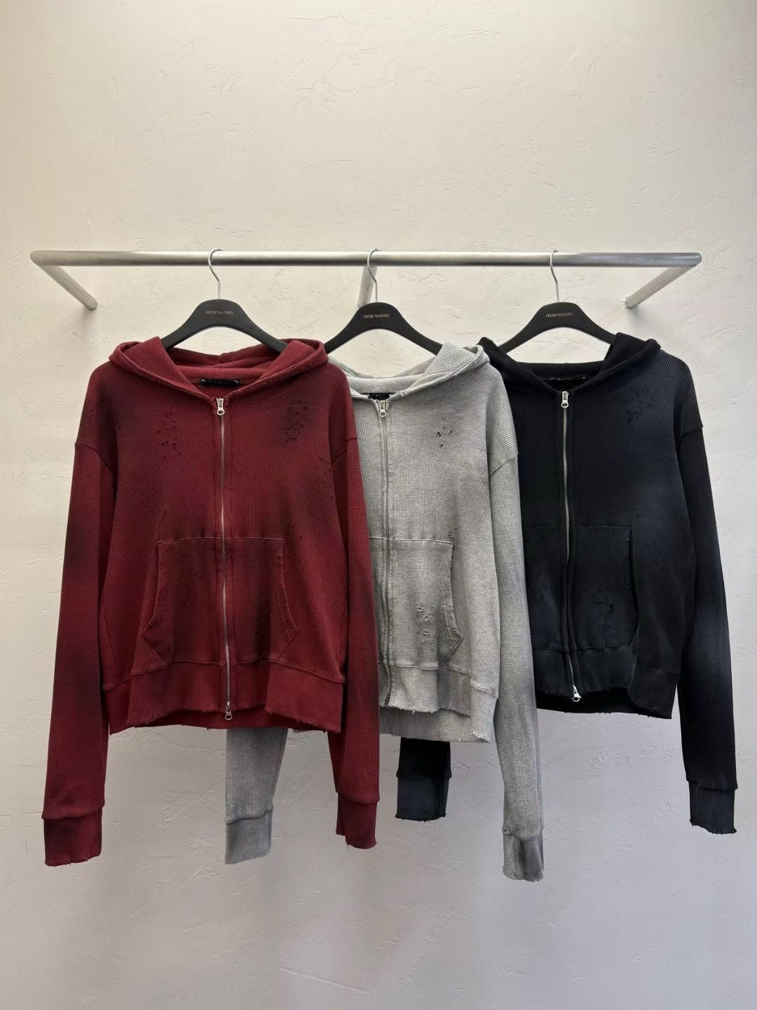 ‘A COLD PLAY’ hoodie zipup