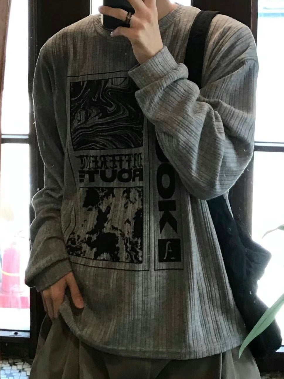 ‘Notice me’ long sleeve tee