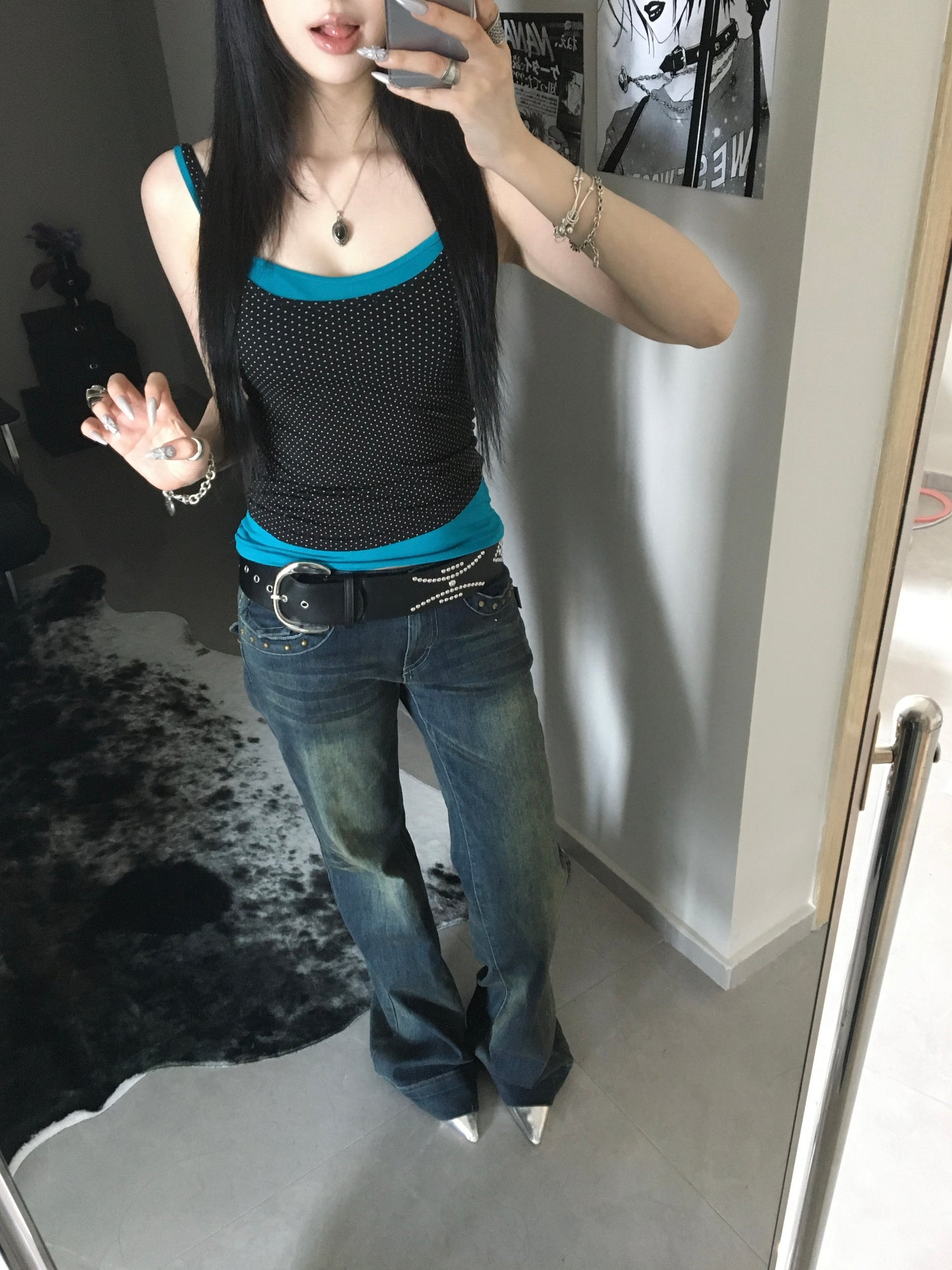 2000s dot dot cami top