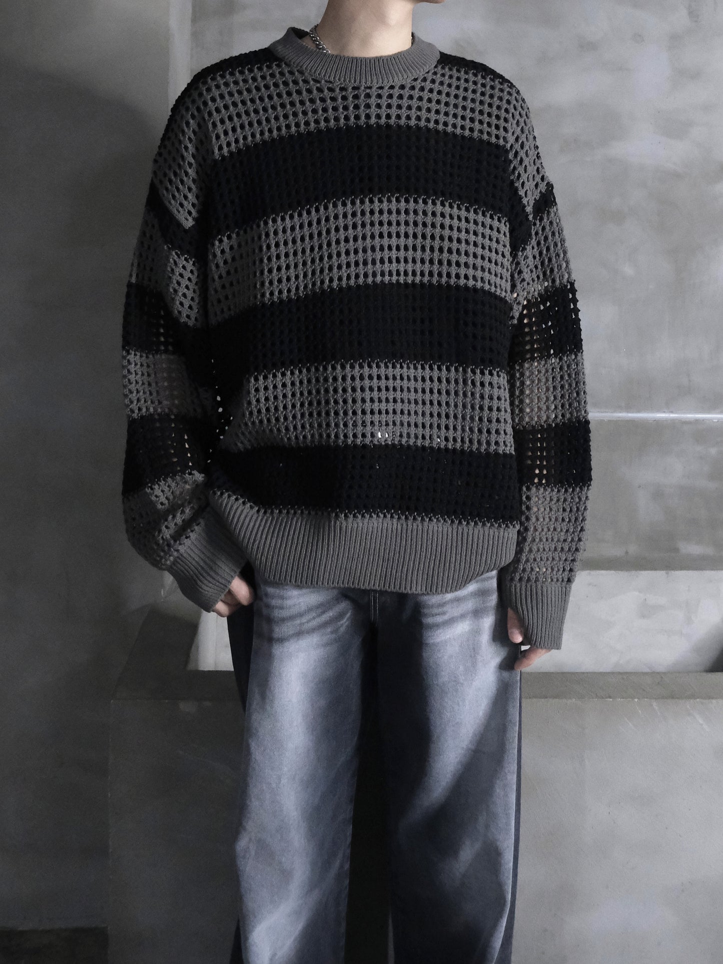 Lon lon stripes knitwear