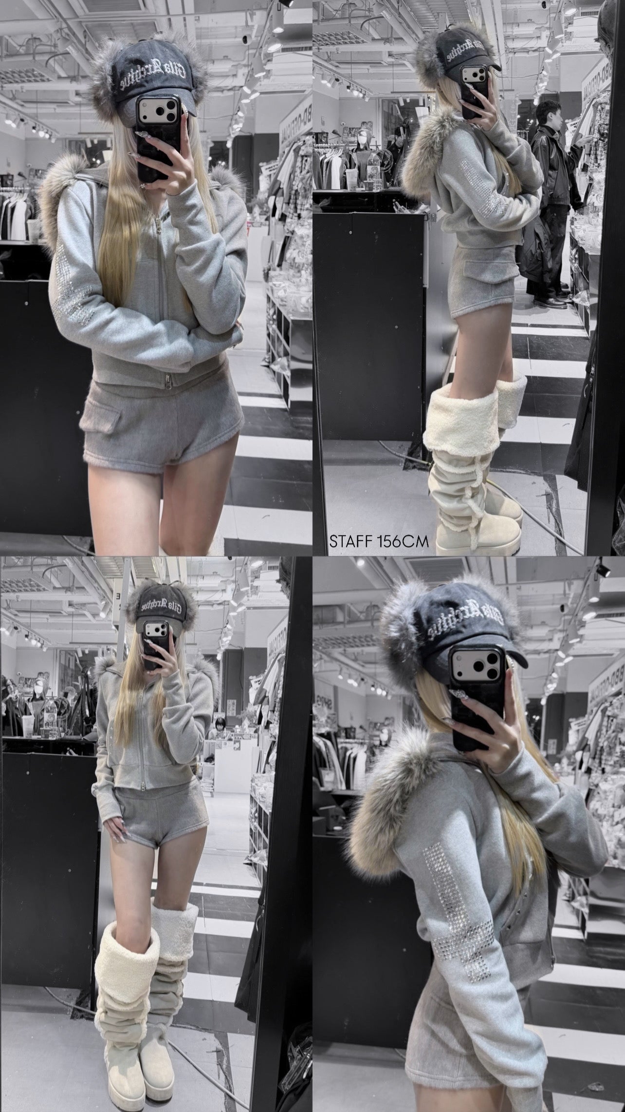 ‘KOLOK COLOK’ hoodie zipup