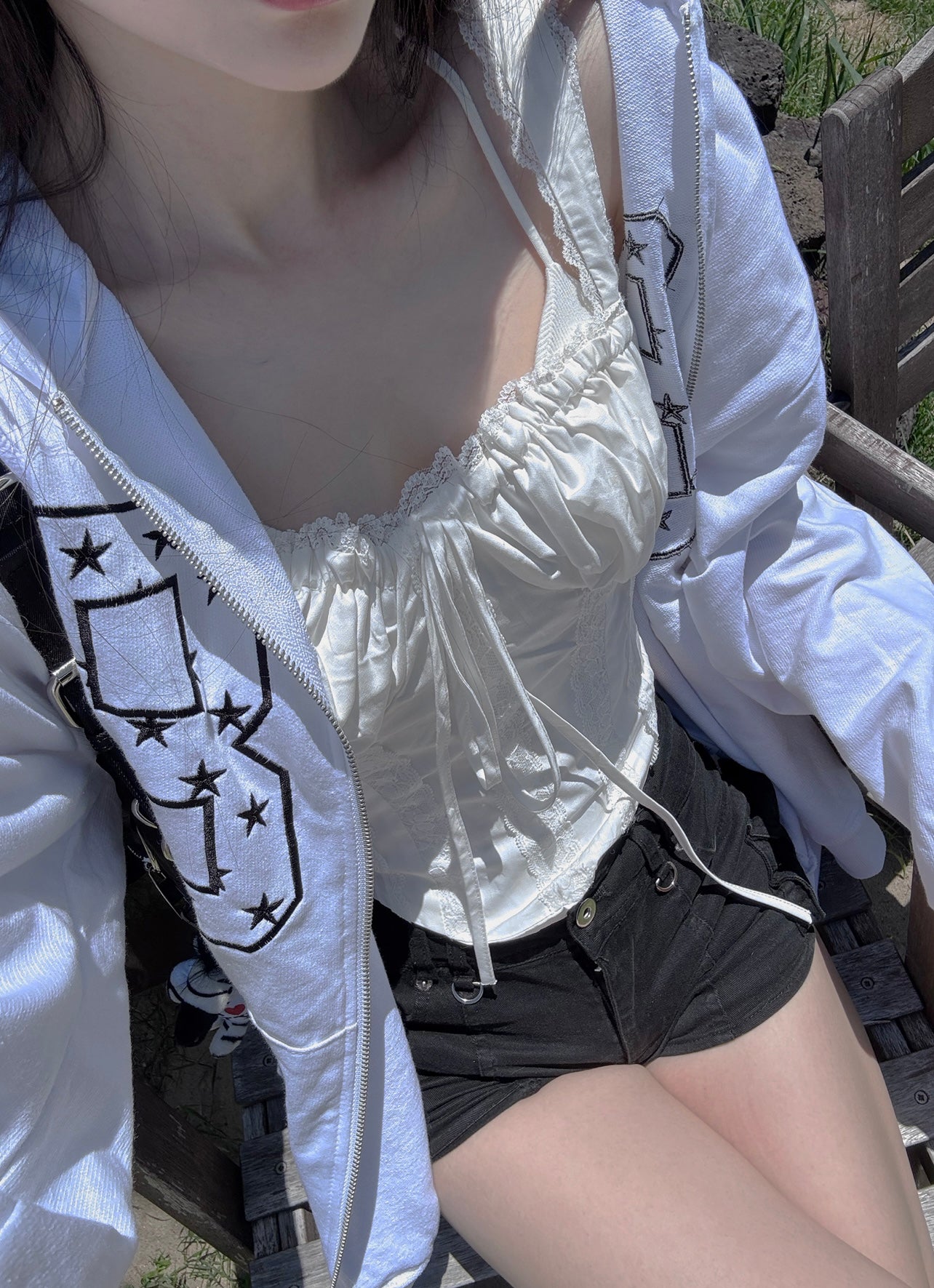 超仙氣♡Medieval lace strappy camisole