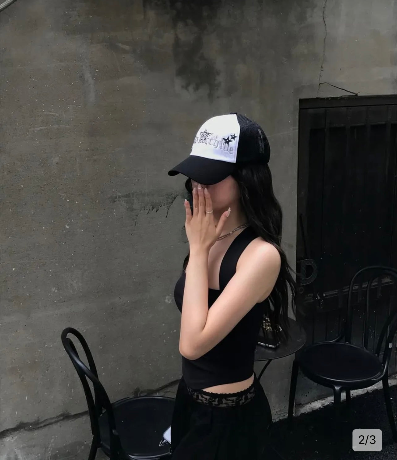 LEOPARD STAR WING MESH CAP