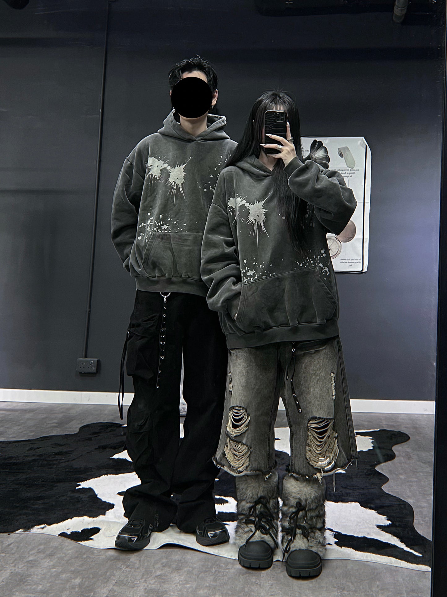 bullet shot hoodie( 加絨 )