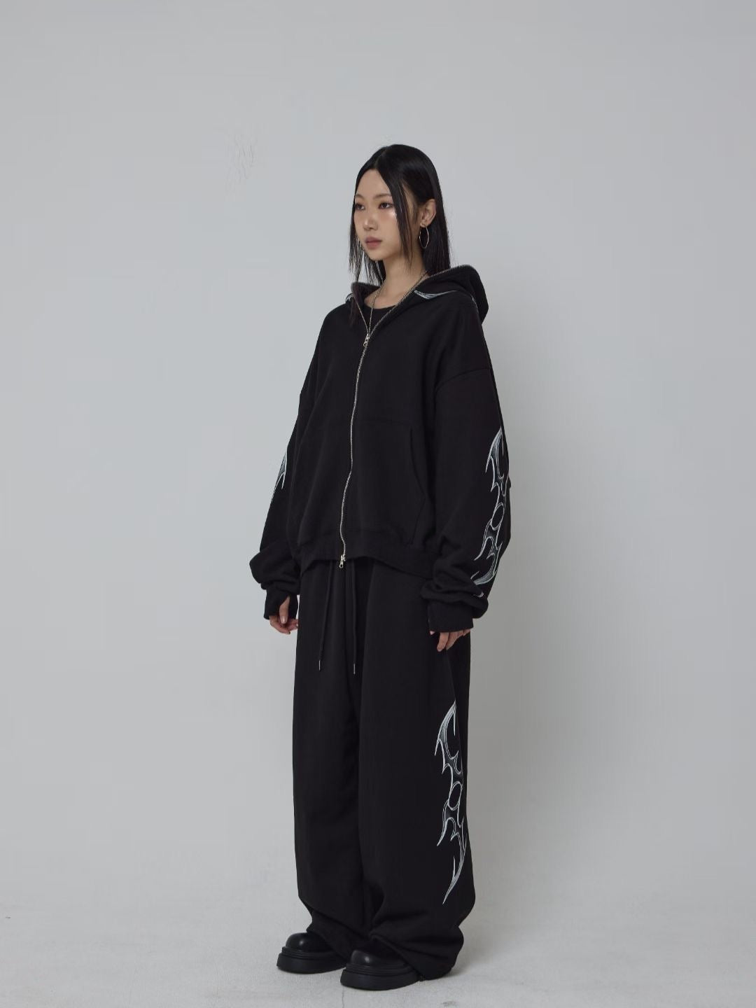 ‘PLAYER’ hoodie zip up