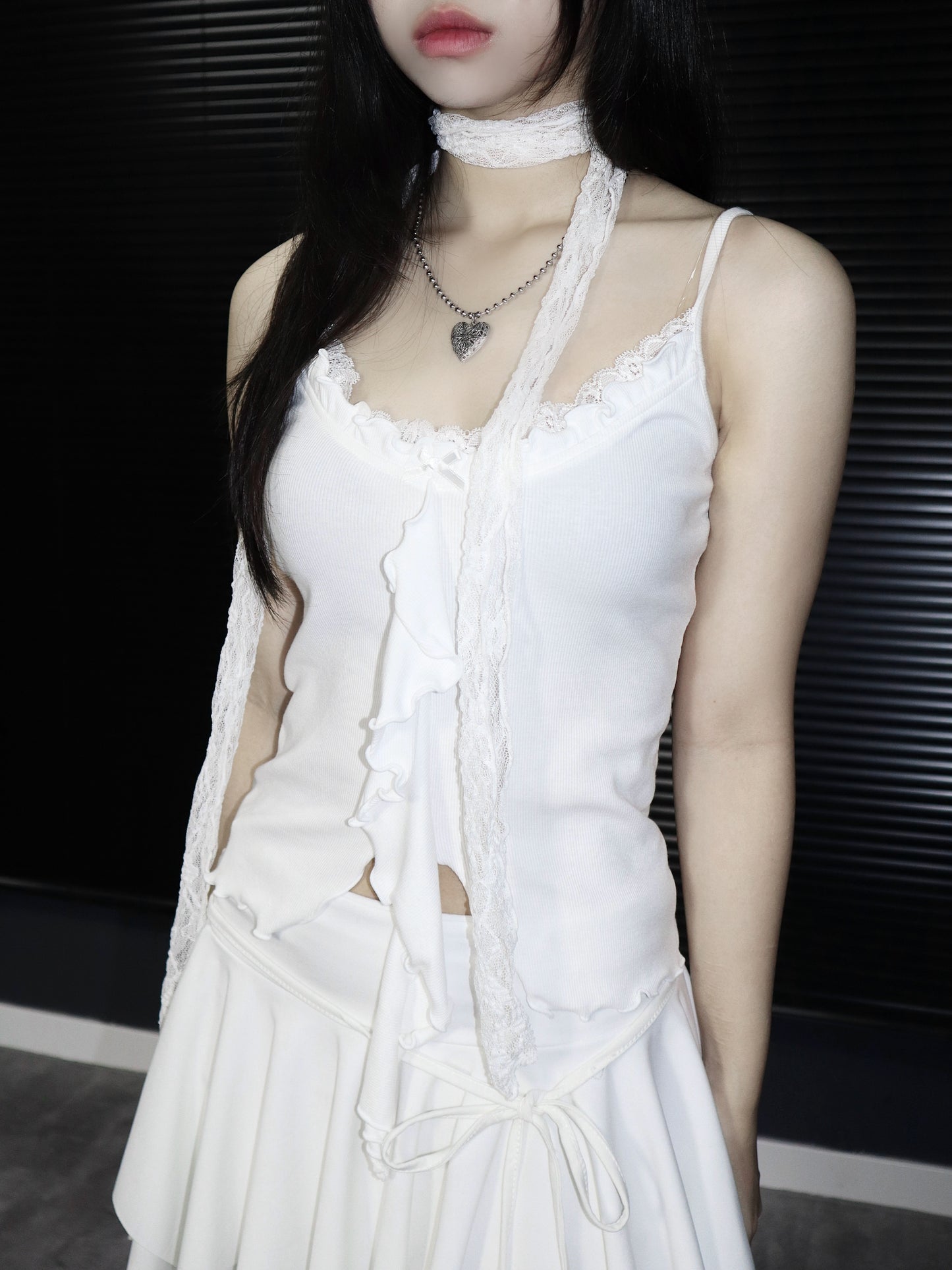vintage lace muffler