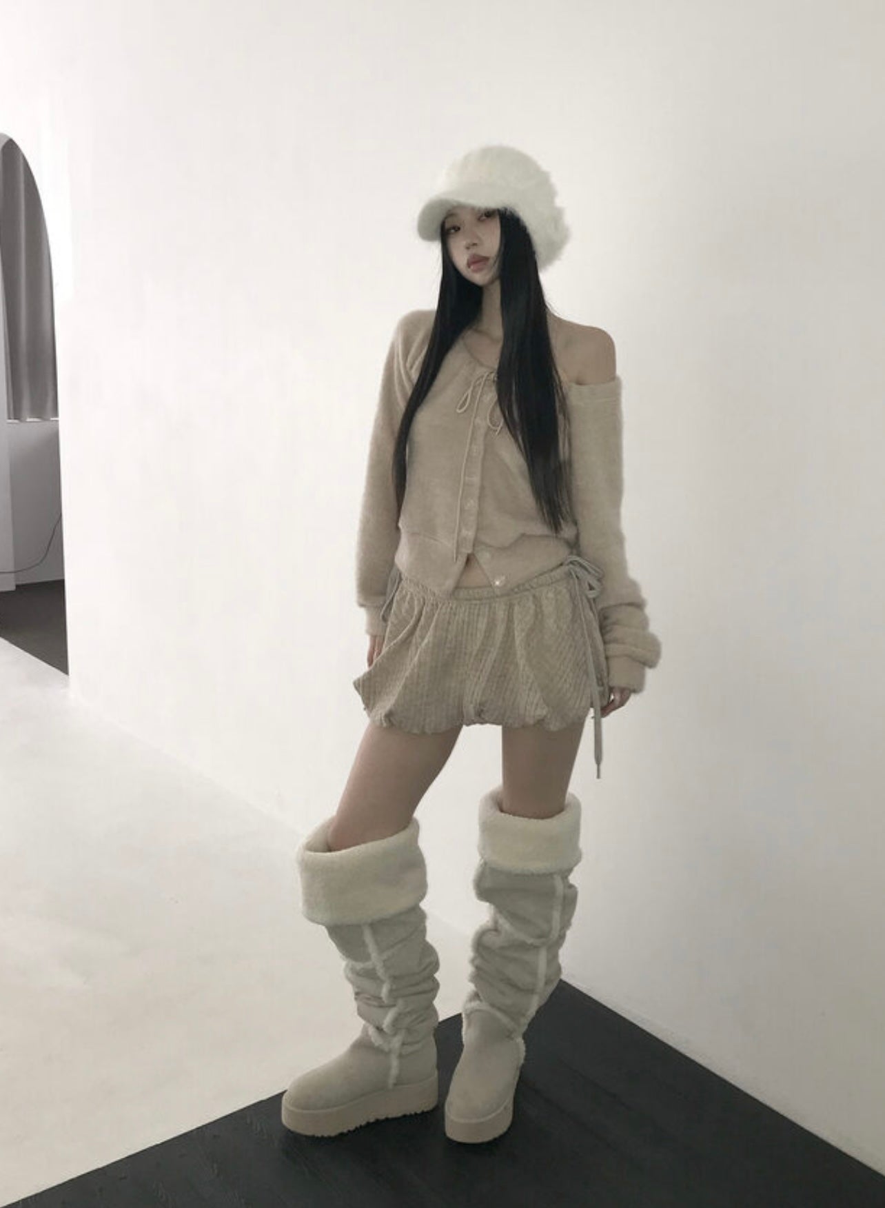 [ GISELLE同款♡ ］‘SNOW’ BOOTS
