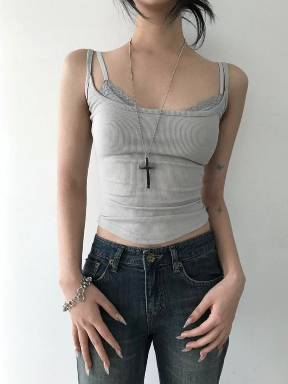 Everyday cropped tank top