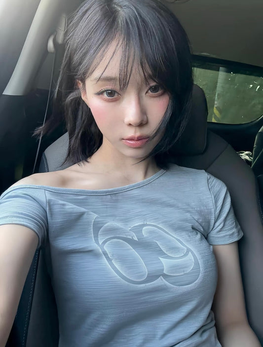 [WINTER同款🩵] KIKI SLIM TEE