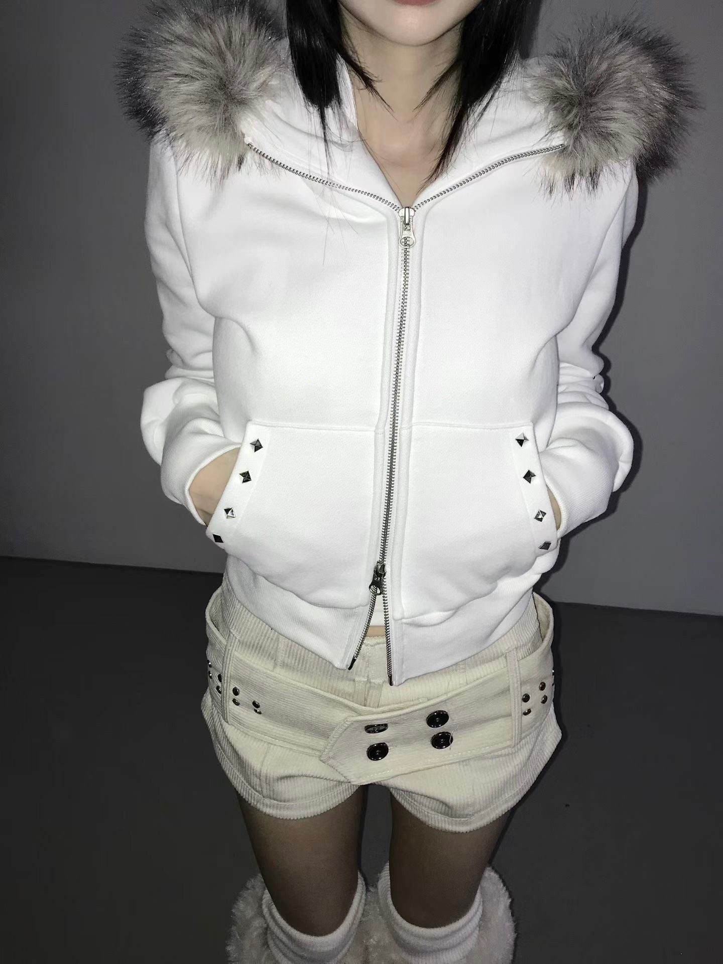 ‘KOLOK COLOK’ hoodie zipup