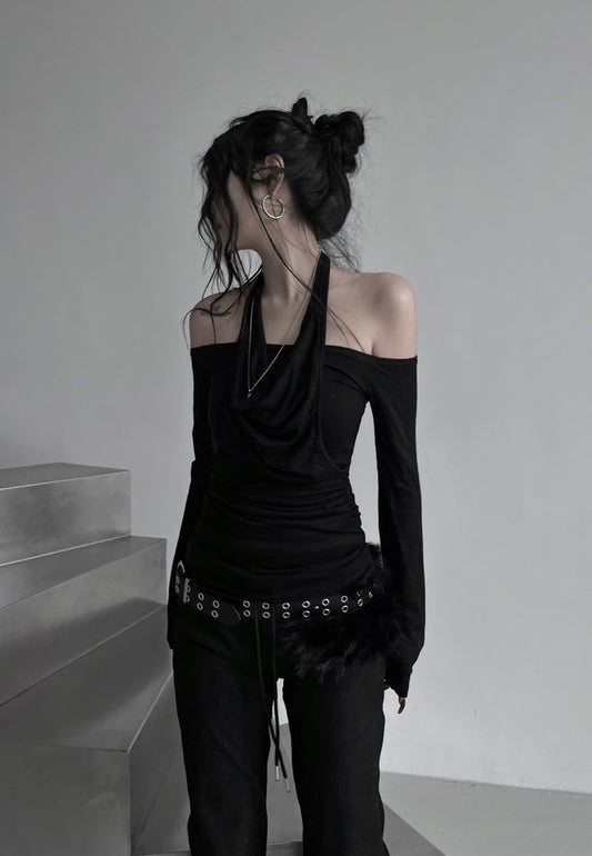 ‘Truth or dare’ off shoulder top