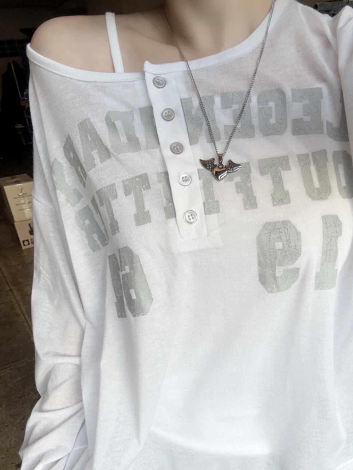 1961 button long sleeve