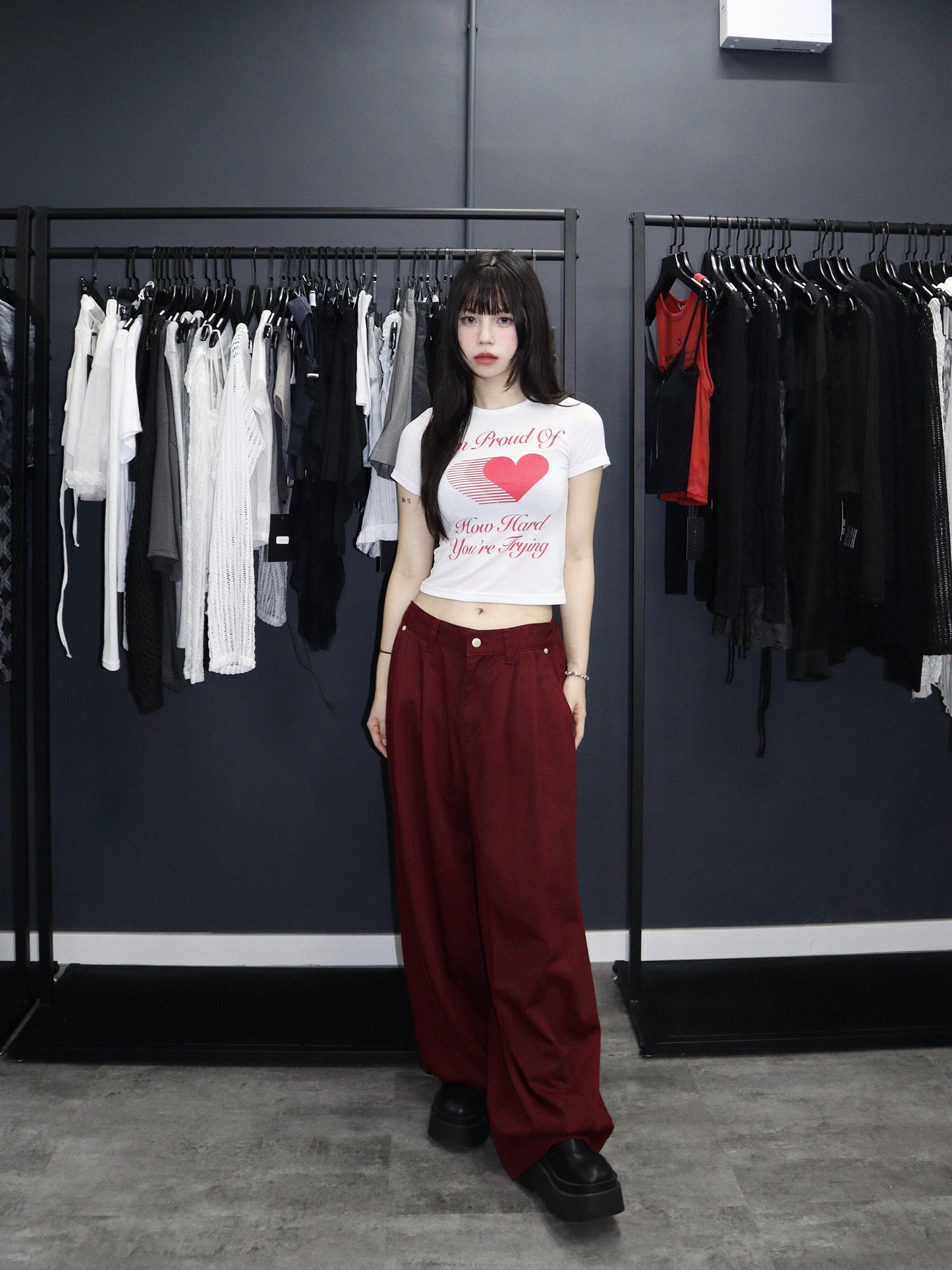 Heart shaker tee