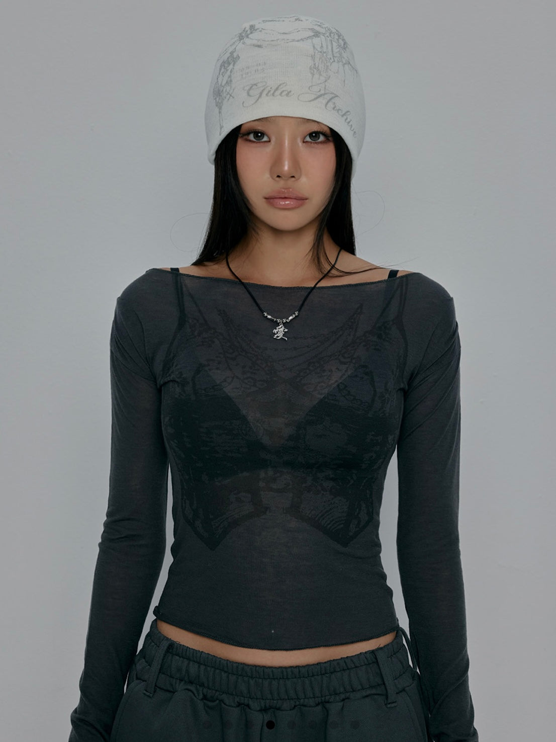 [ GILA ARCHIVE  ] 
Tattooed graphic beanie