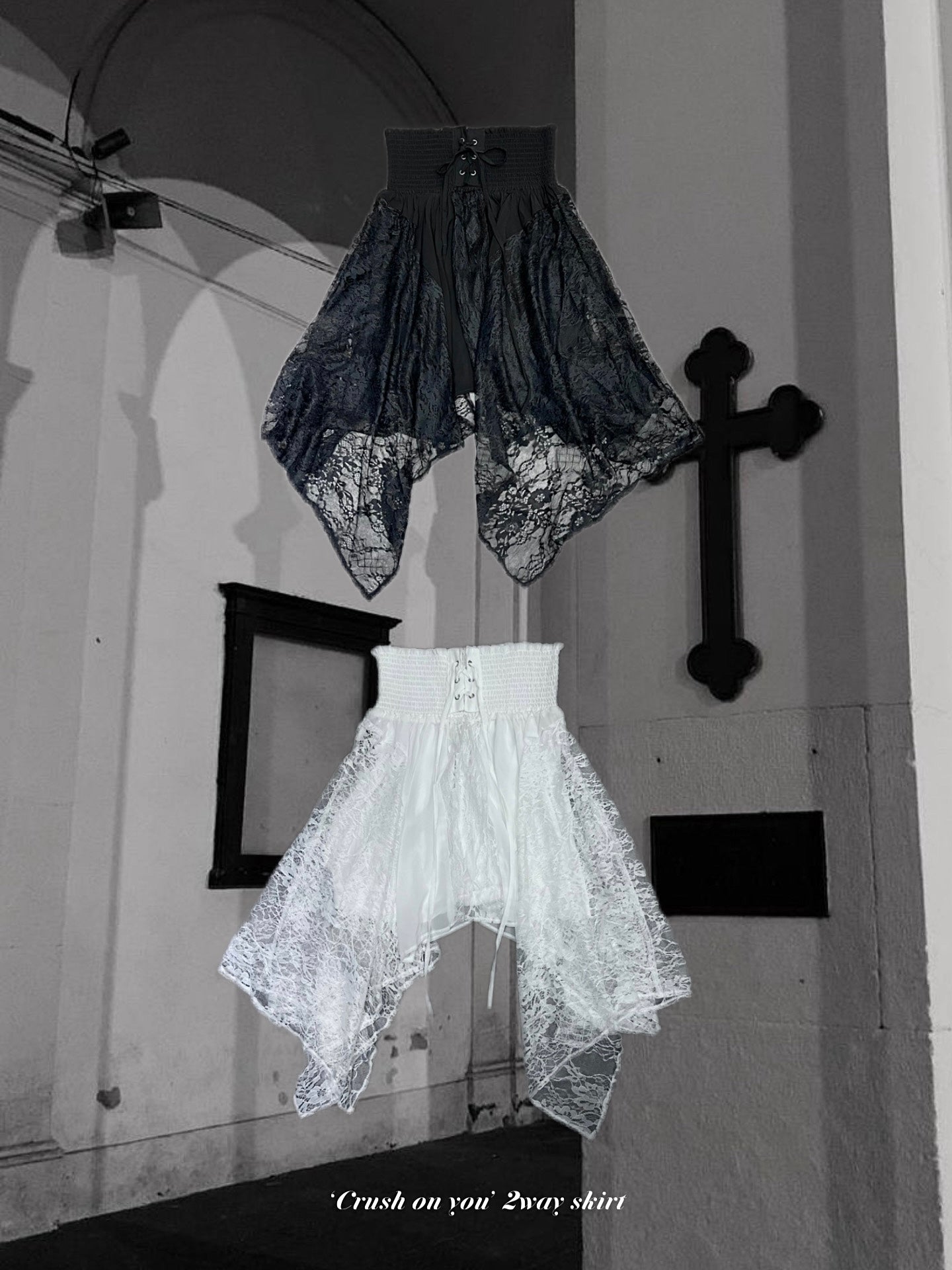 ‘Crush on you’ 2way skirt