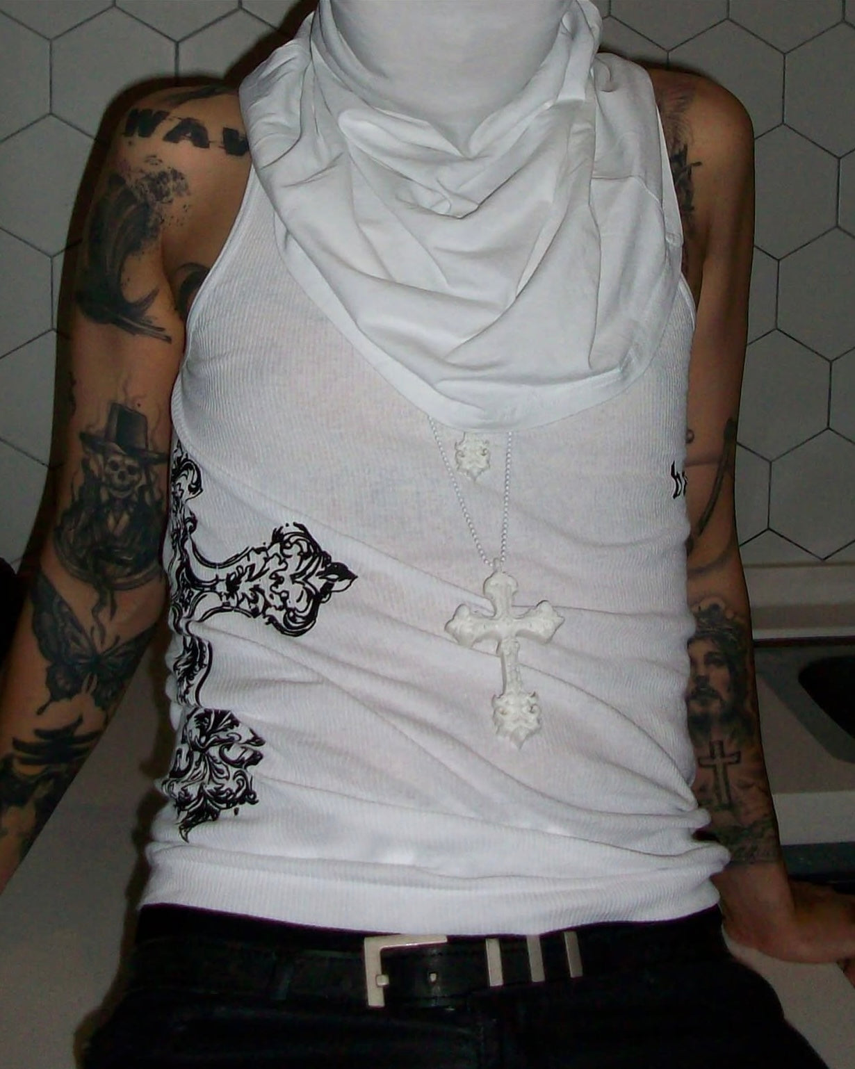 [ BADHOUSE ]
Antique Cross Necklace Large