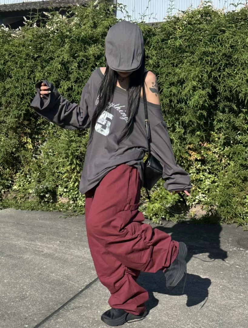 -5kg斜肩長袖Tee