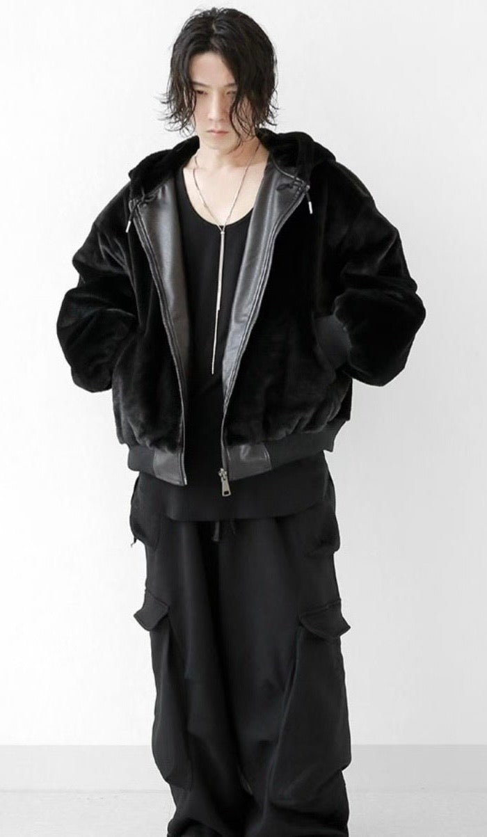 [ unisex ] 重磅雙面着毛毛皮外套