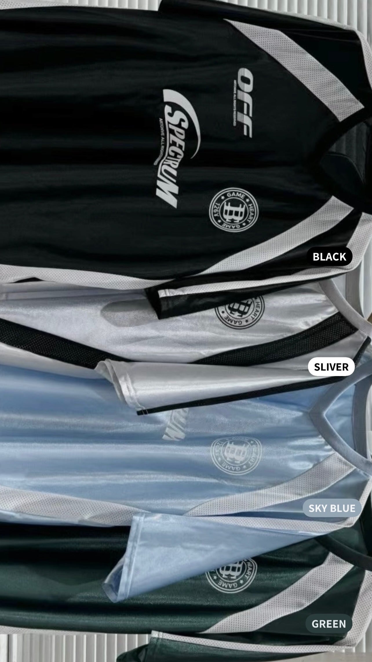 銷量160件以上 [unisex]Shiny jersey