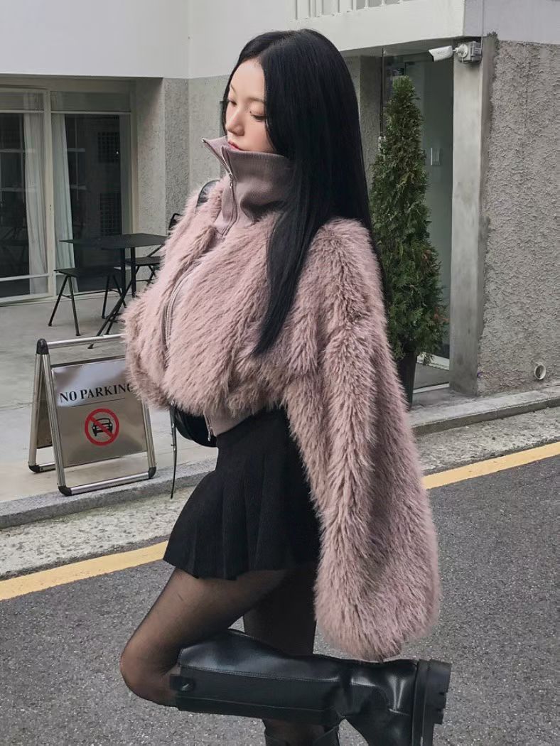 ‘One more time’ fur jacket