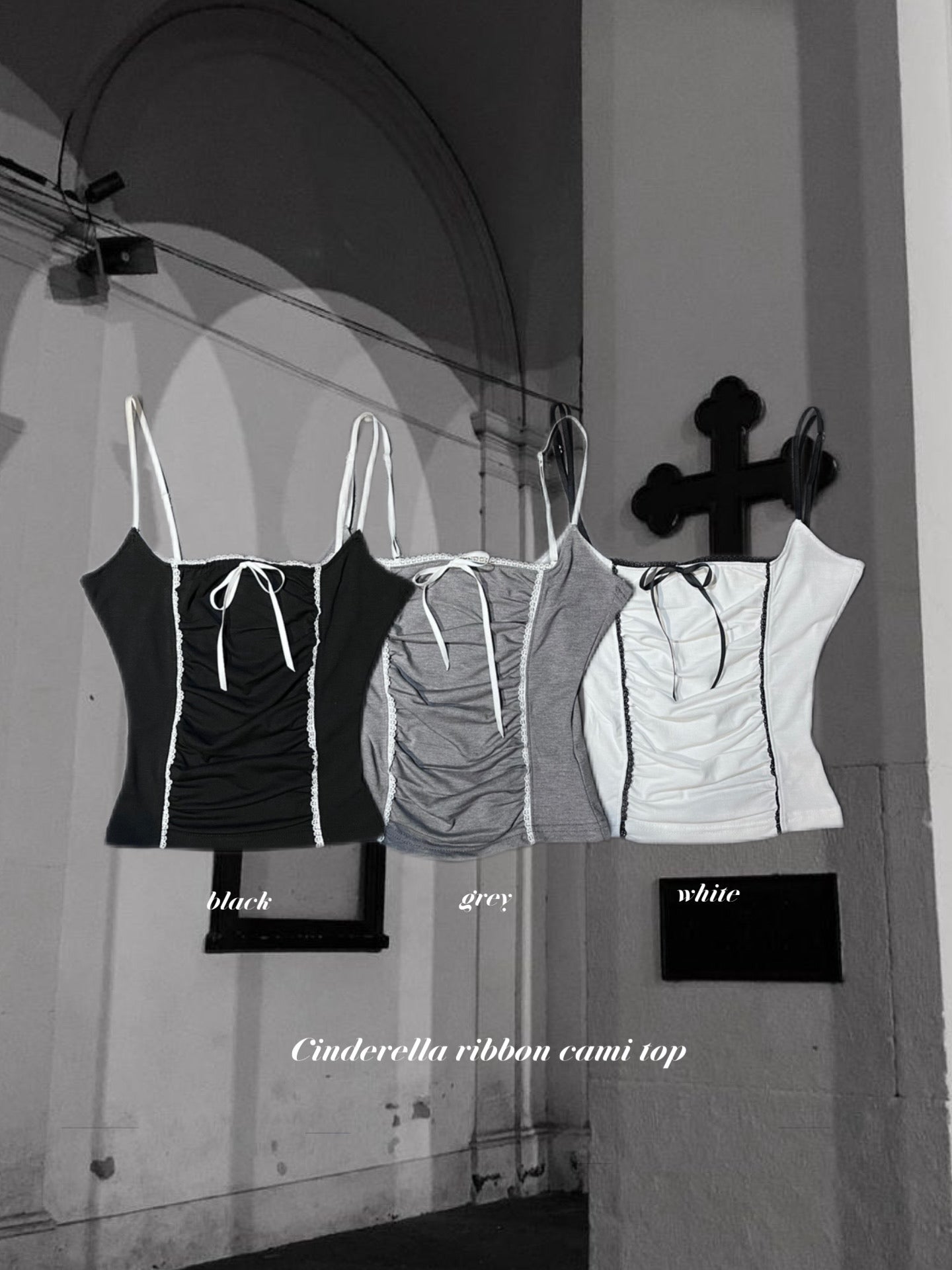 Cinderella ribbon cami top