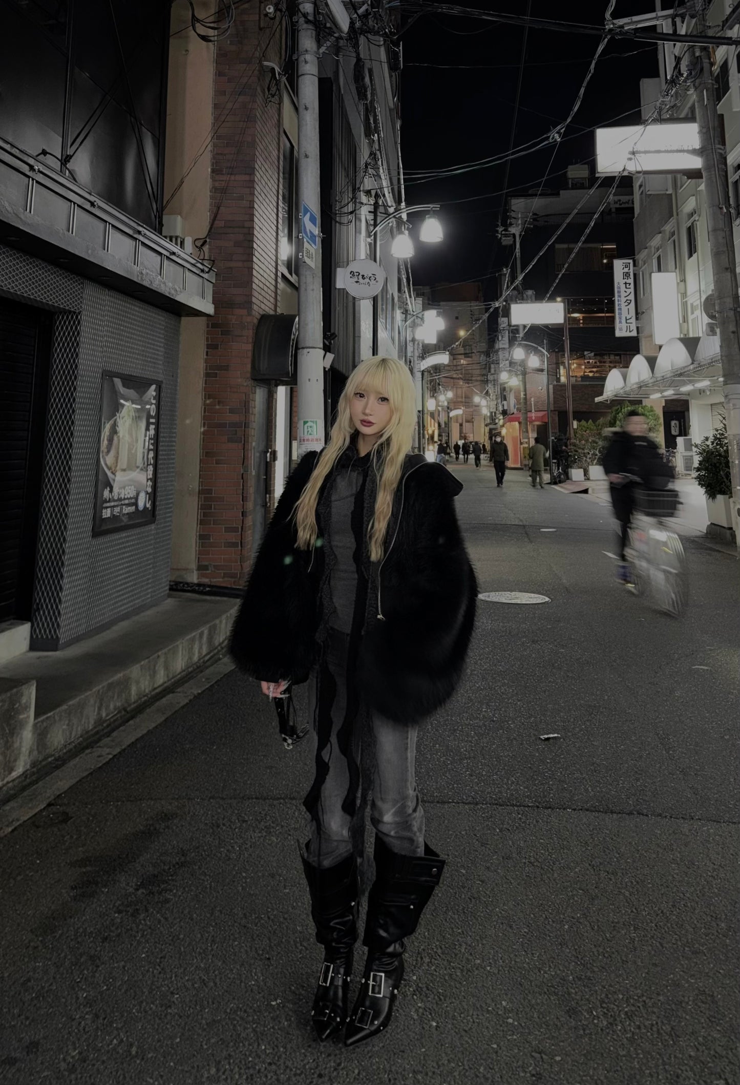 ‘One more time’ fur jacket