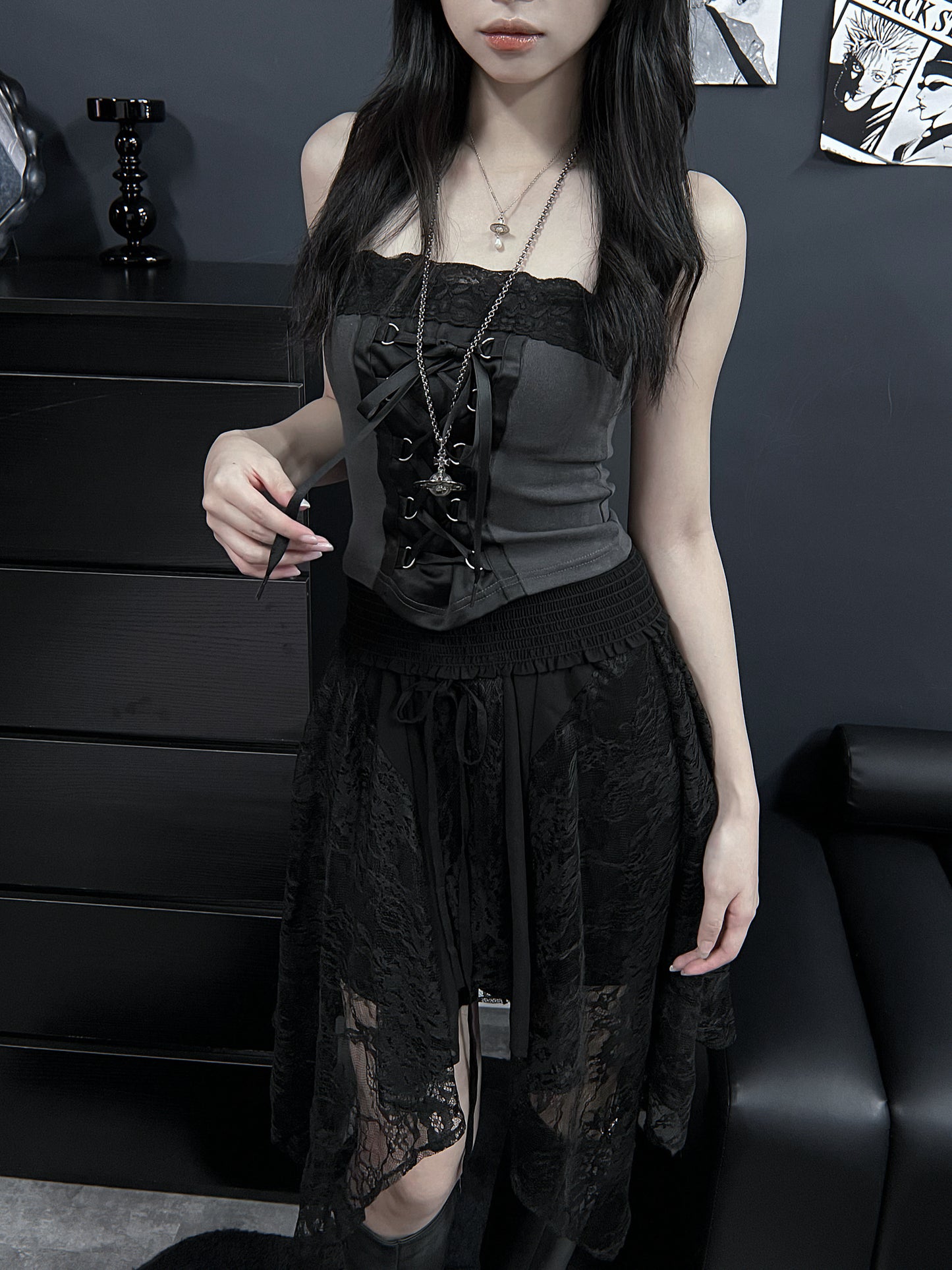 ‘Crush on you’ 2way skirt