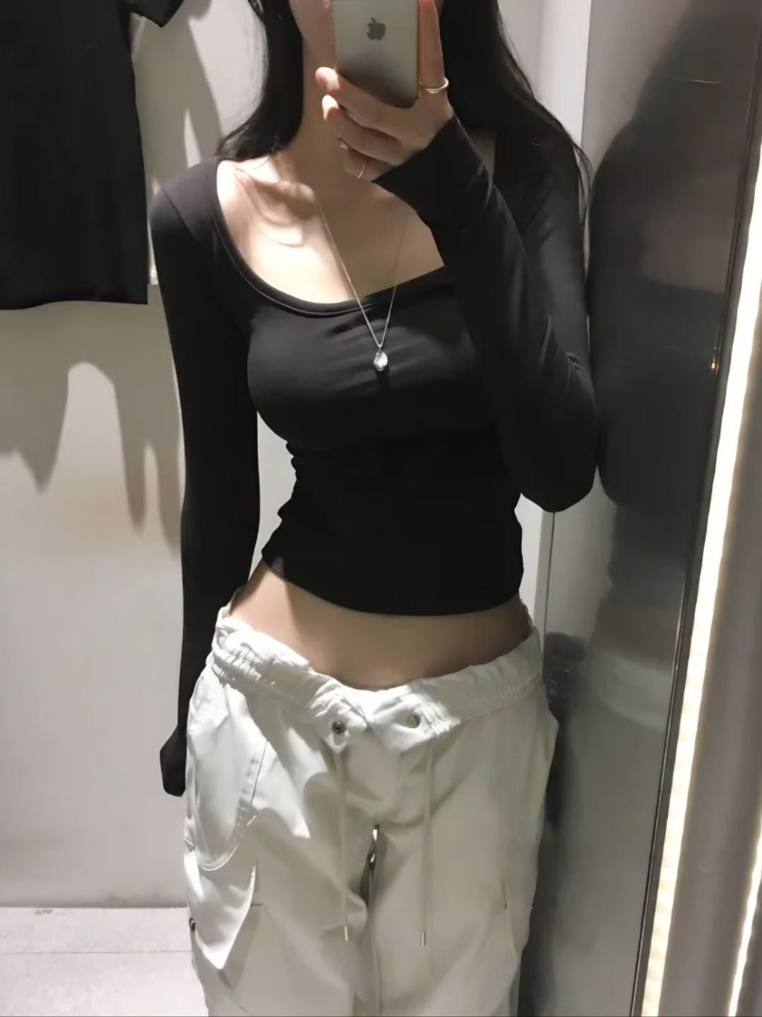 Basic long sleeve top