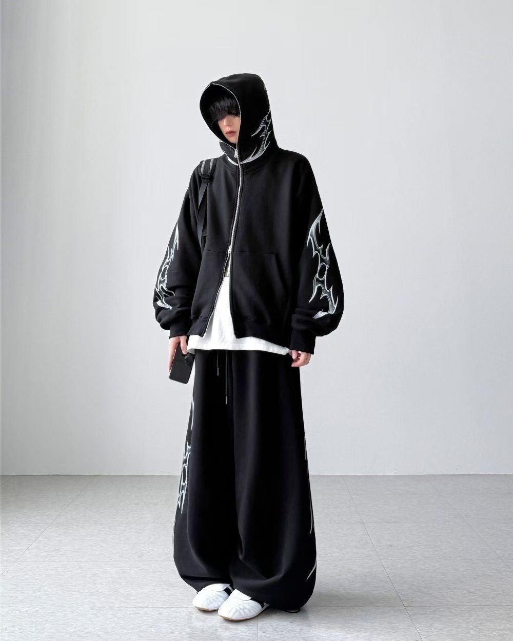 ‘PLAYER’ hoodie zip up