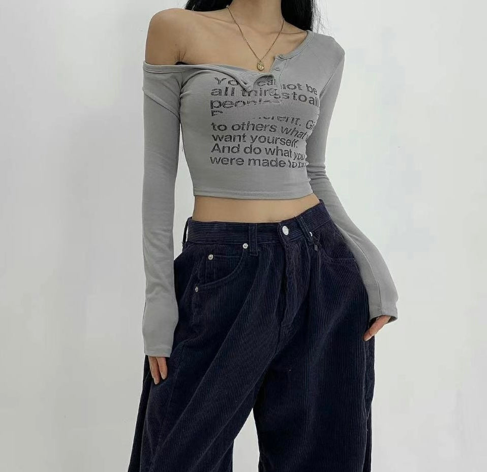 [♥︎hot item] ‘Yourself’ long sleeve top
