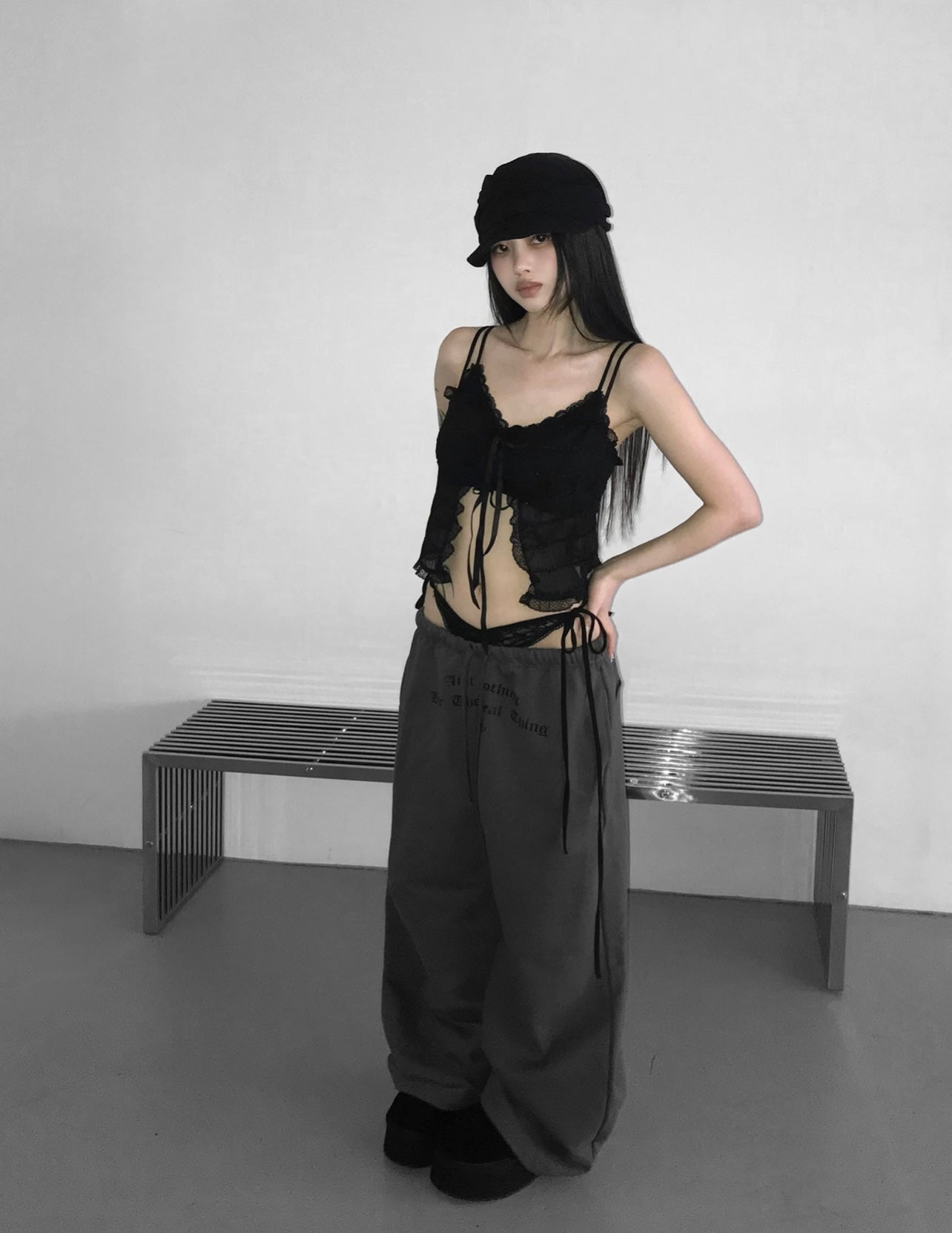 ‘TOO CLOSE’ sweatpants