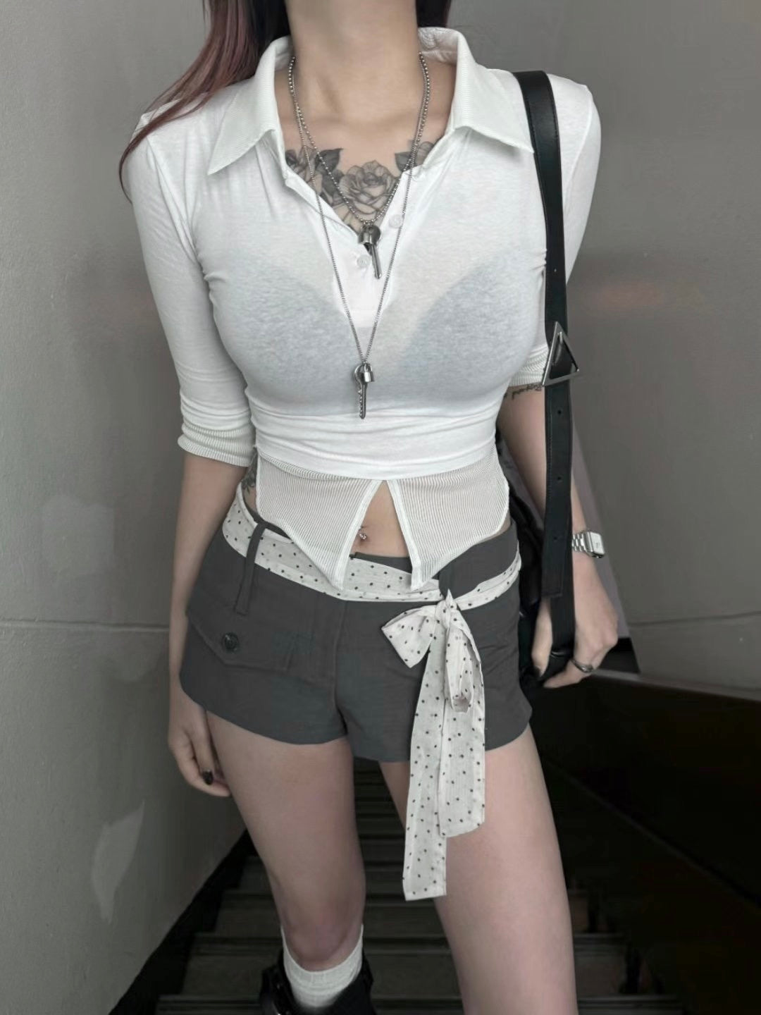 ‘Teach me’ see through shirt