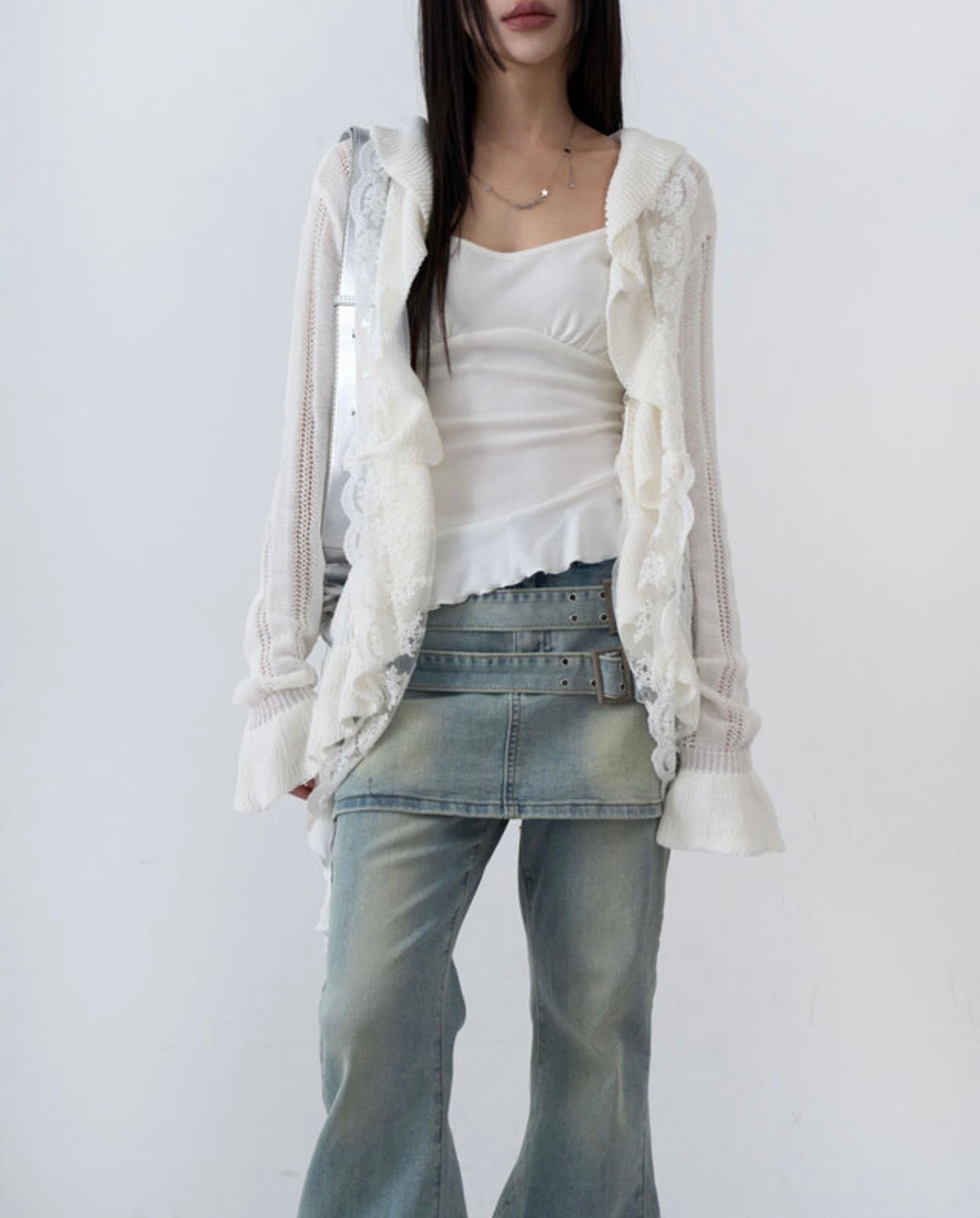 ‘LOVE HANGOVER’ knitted cardigan