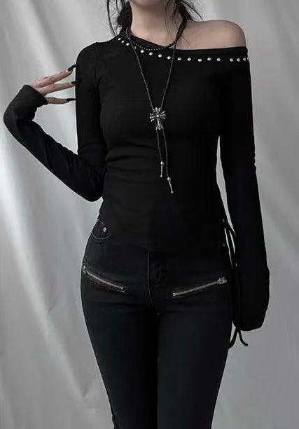 ‘Some one better’ one shoulder top