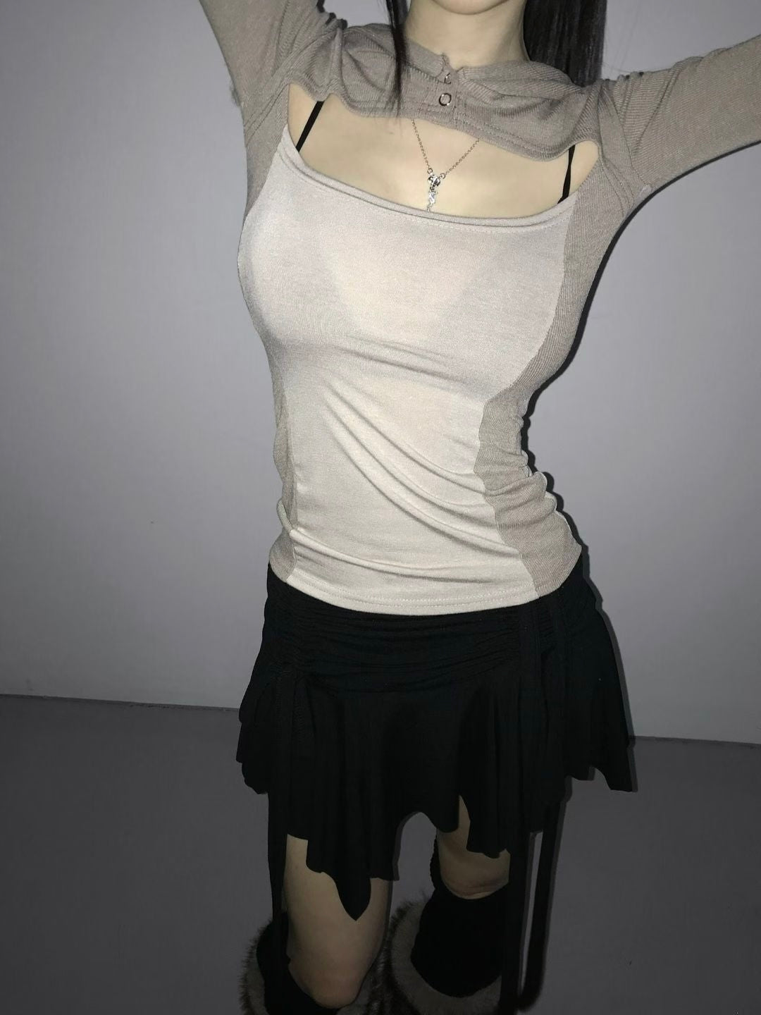 ‘A Talk’ hoodie top