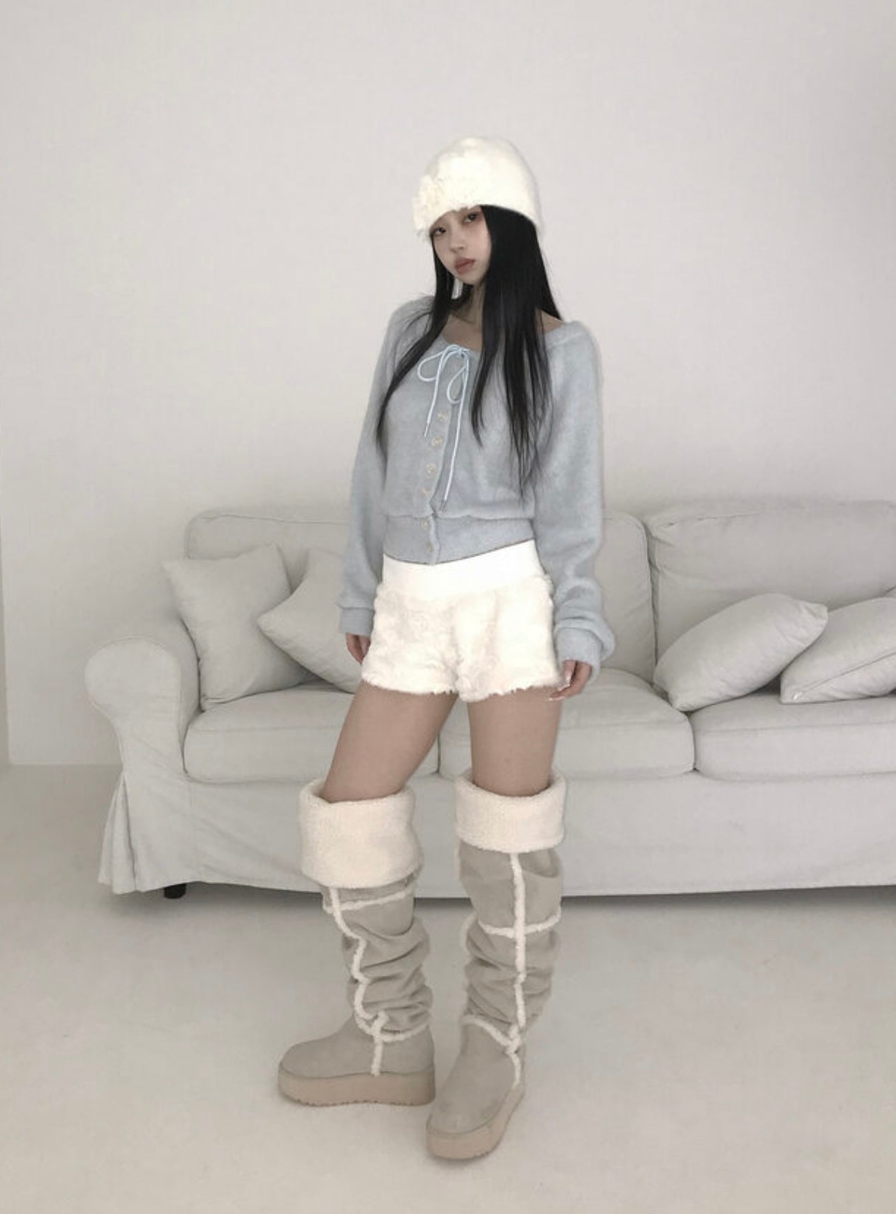 [ GISELLE同款♡ ］‘SNOW’ BOOTS