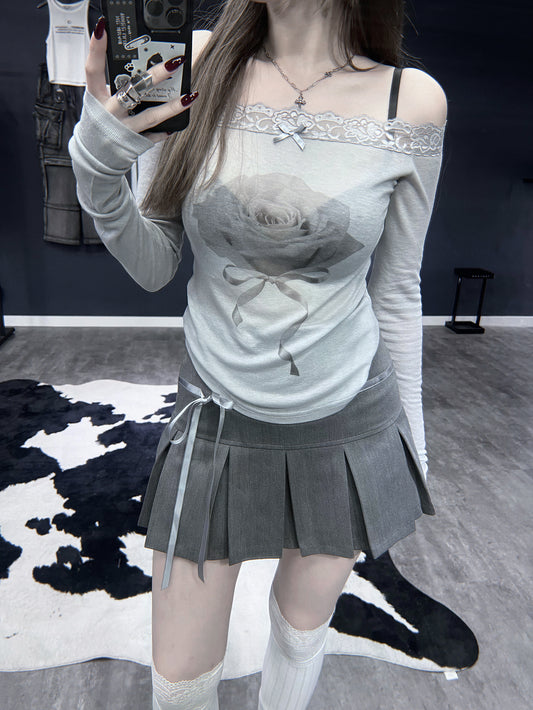 Rosie lace off shoulder top