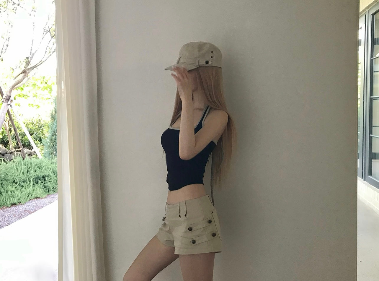 XOXO napoleon shorts