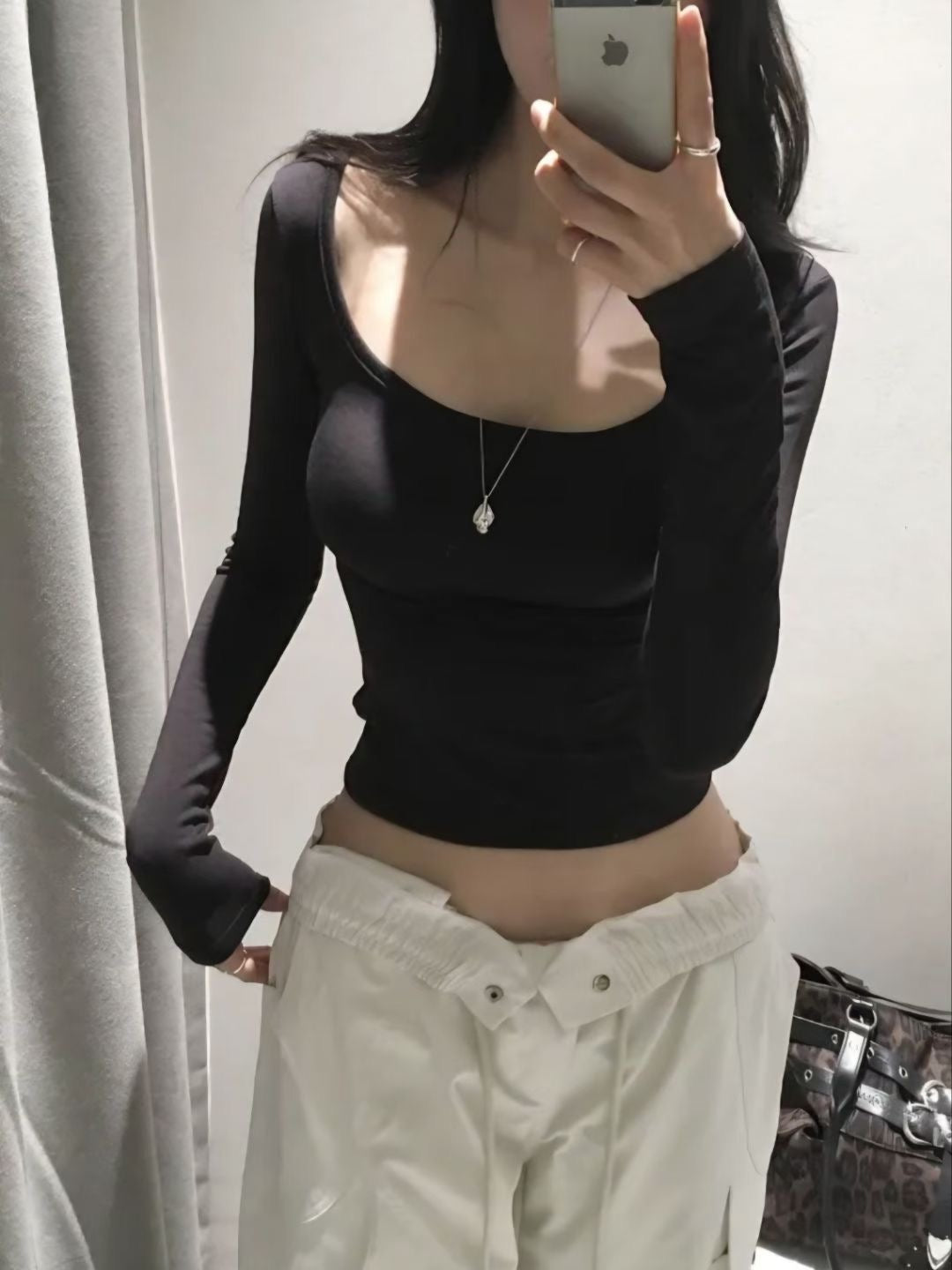 Basic long sleeve top