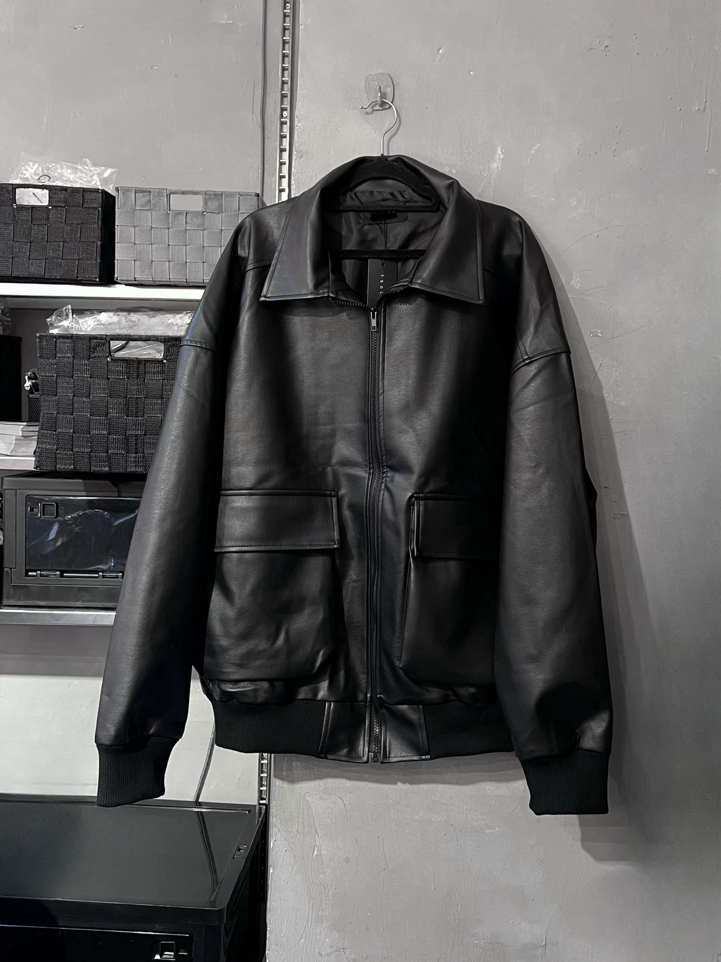 [unisex] So cool leather jacket