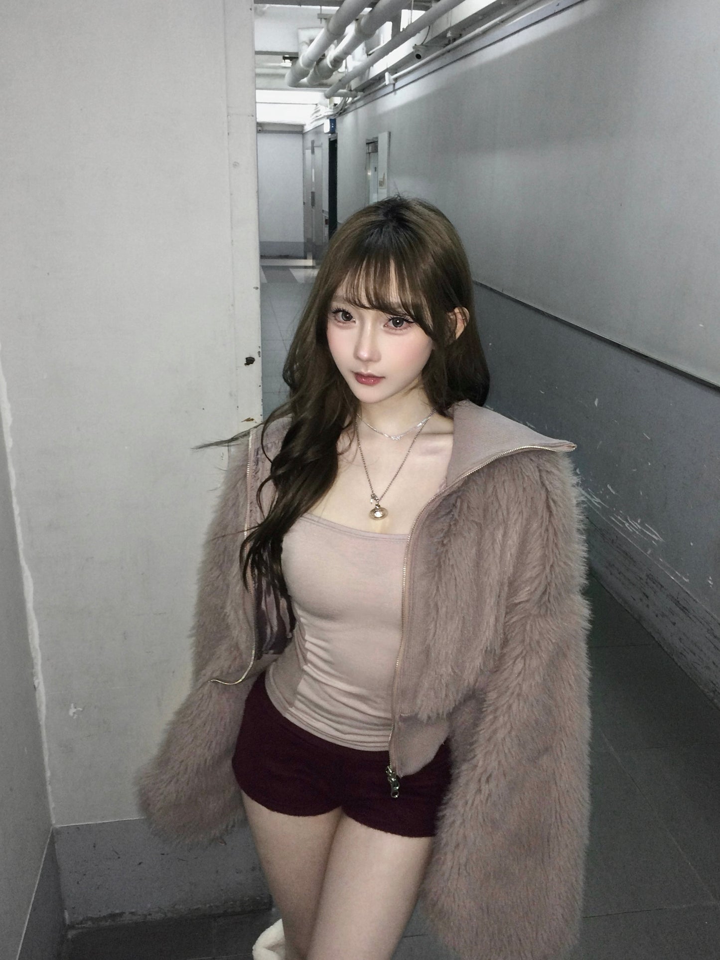 ‘One more time’ fur jacket