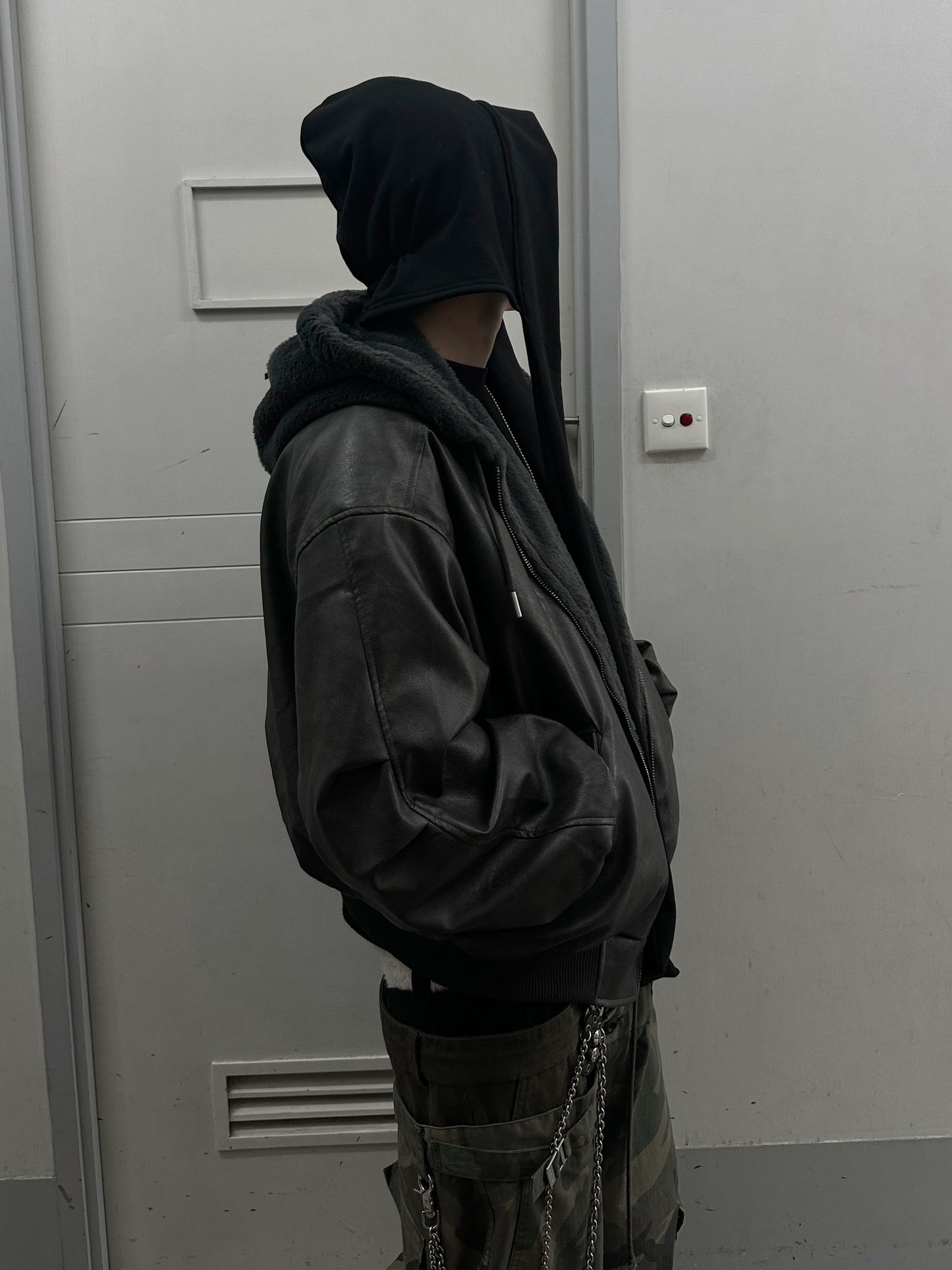 [ unisex ] 重磅雙面着毛毛皮外套