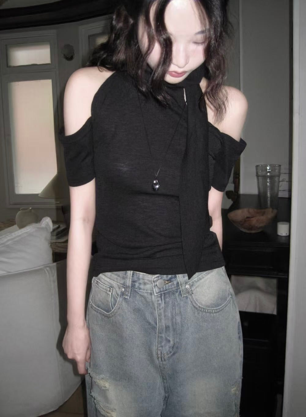 Love galore off shoulder top