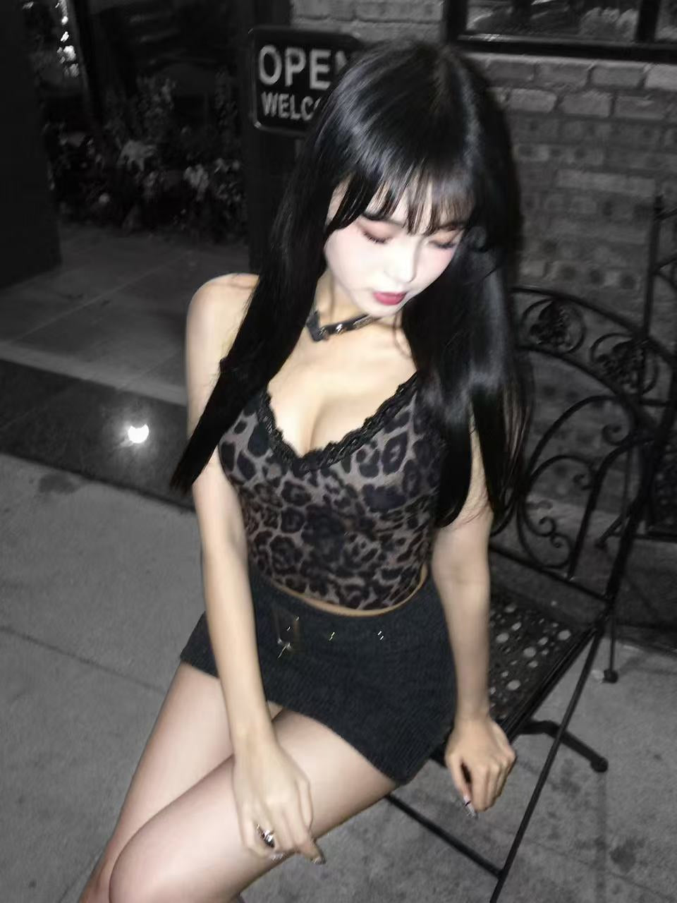 like LEOPARD cami top
